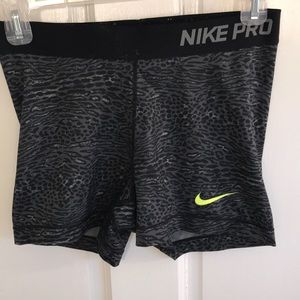 Fun dark cheetah print shorts